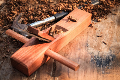 木匠飛機(jī)特寫